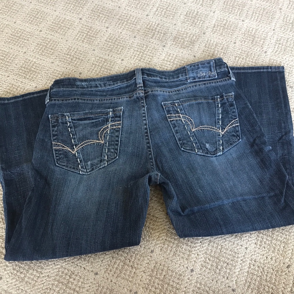 Big Star Sweet Crop Jean Capri